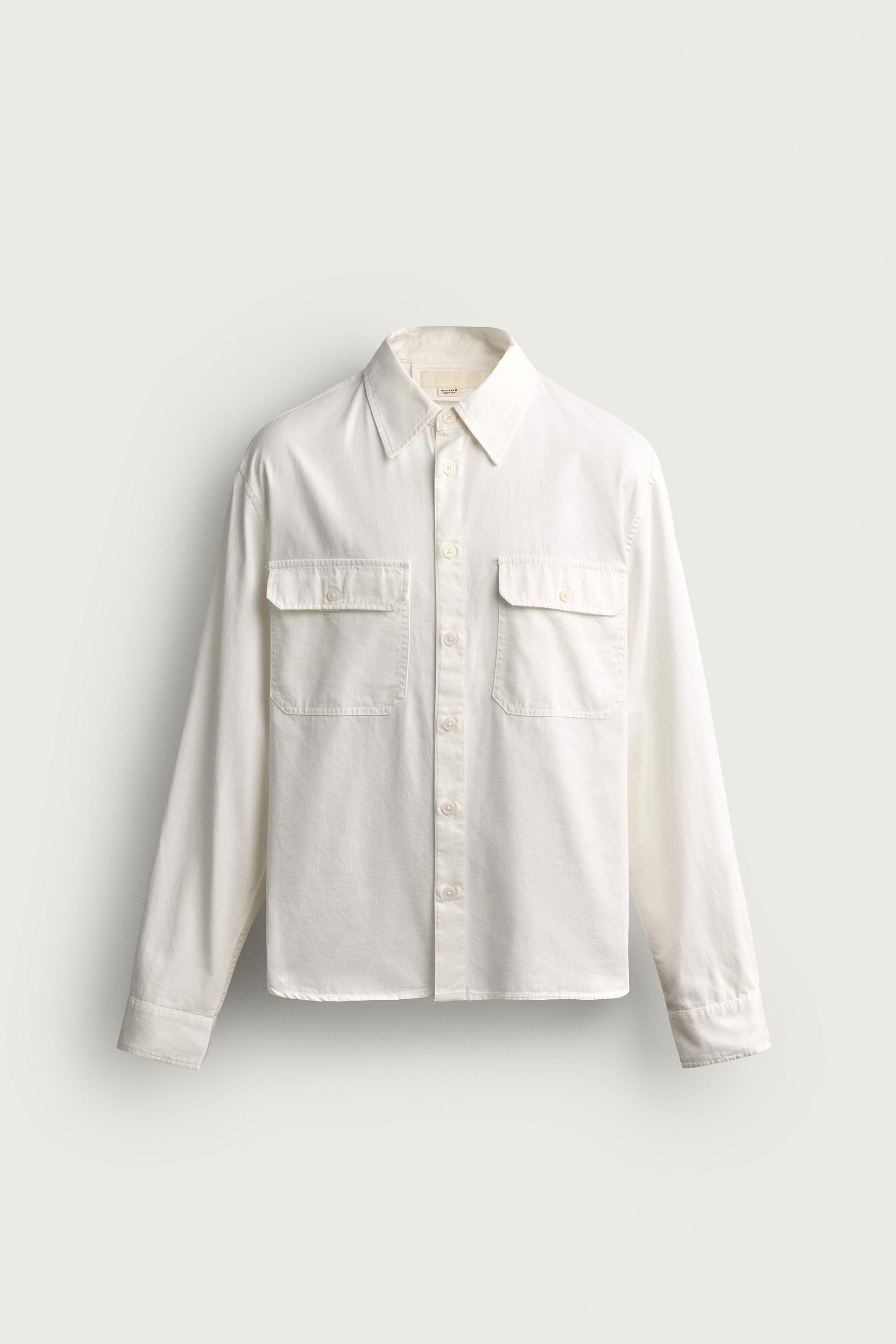CHEMISE RELAXED FIT POCHES