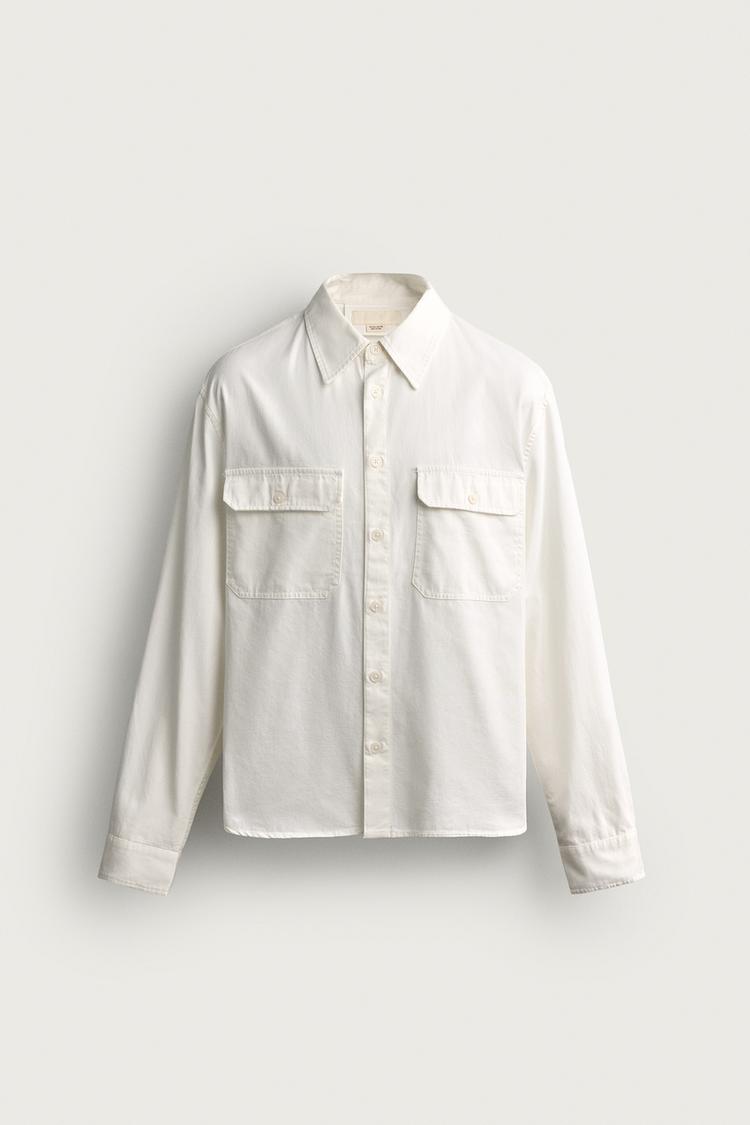 Camisa relaxed fit boslillos