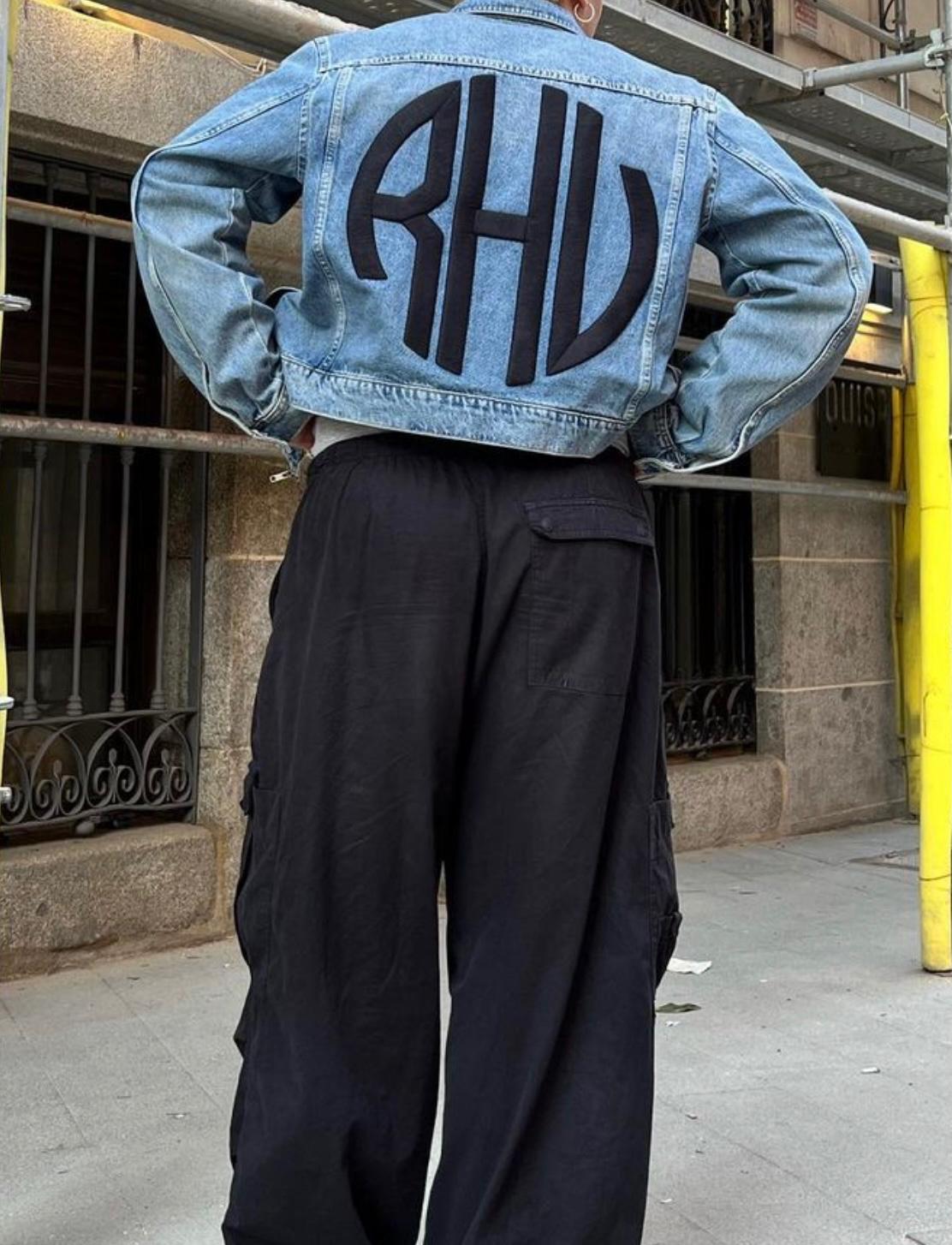 CROPPED DENIM JACKET X RHUIGI - Image 6