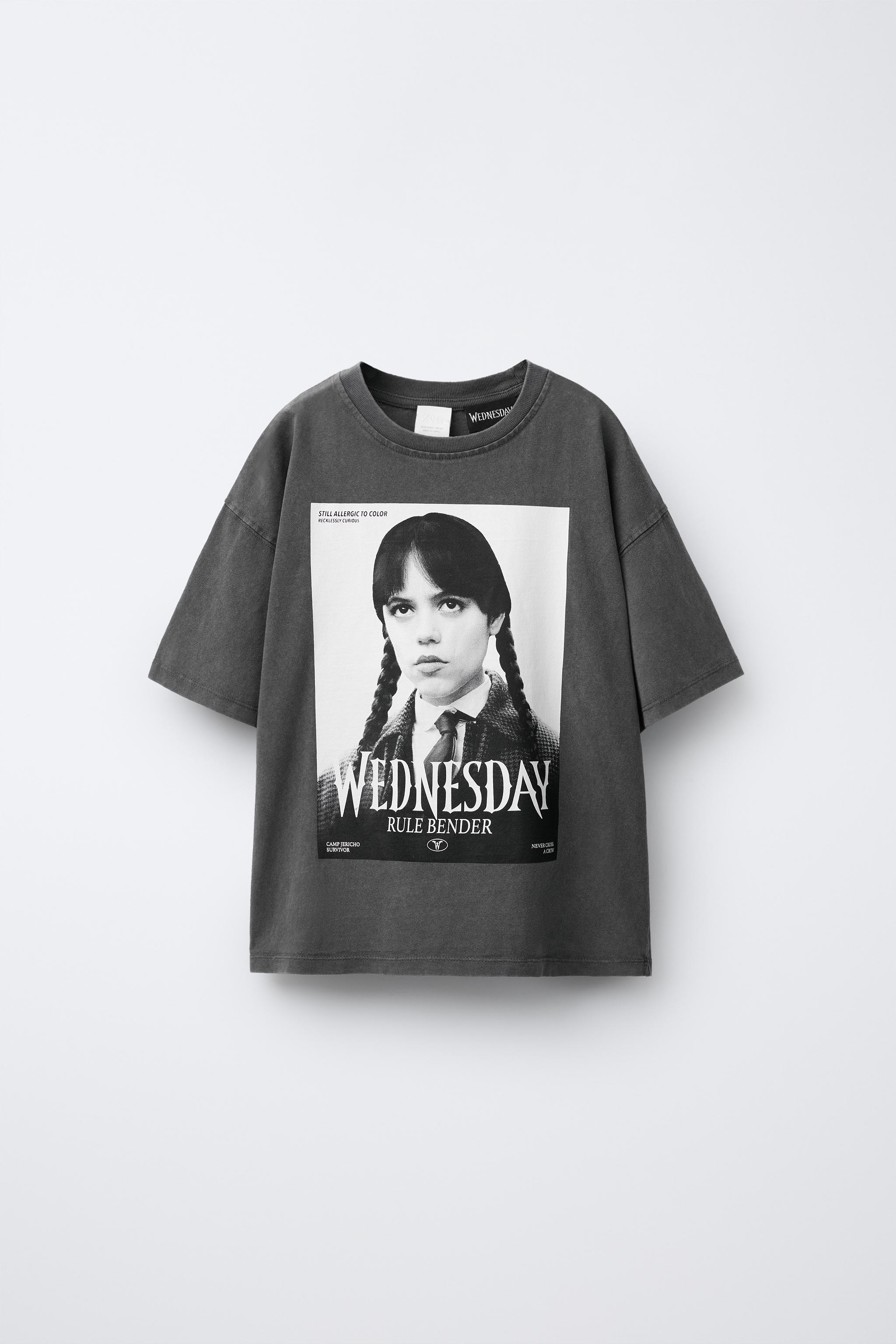 WEDNESDAY © ウォッシュド加工Tシャツ - カーボングレー | ZARA