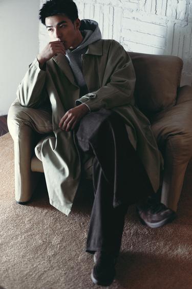 RELAXED FIT TRENCH COAT - Sand by Zara