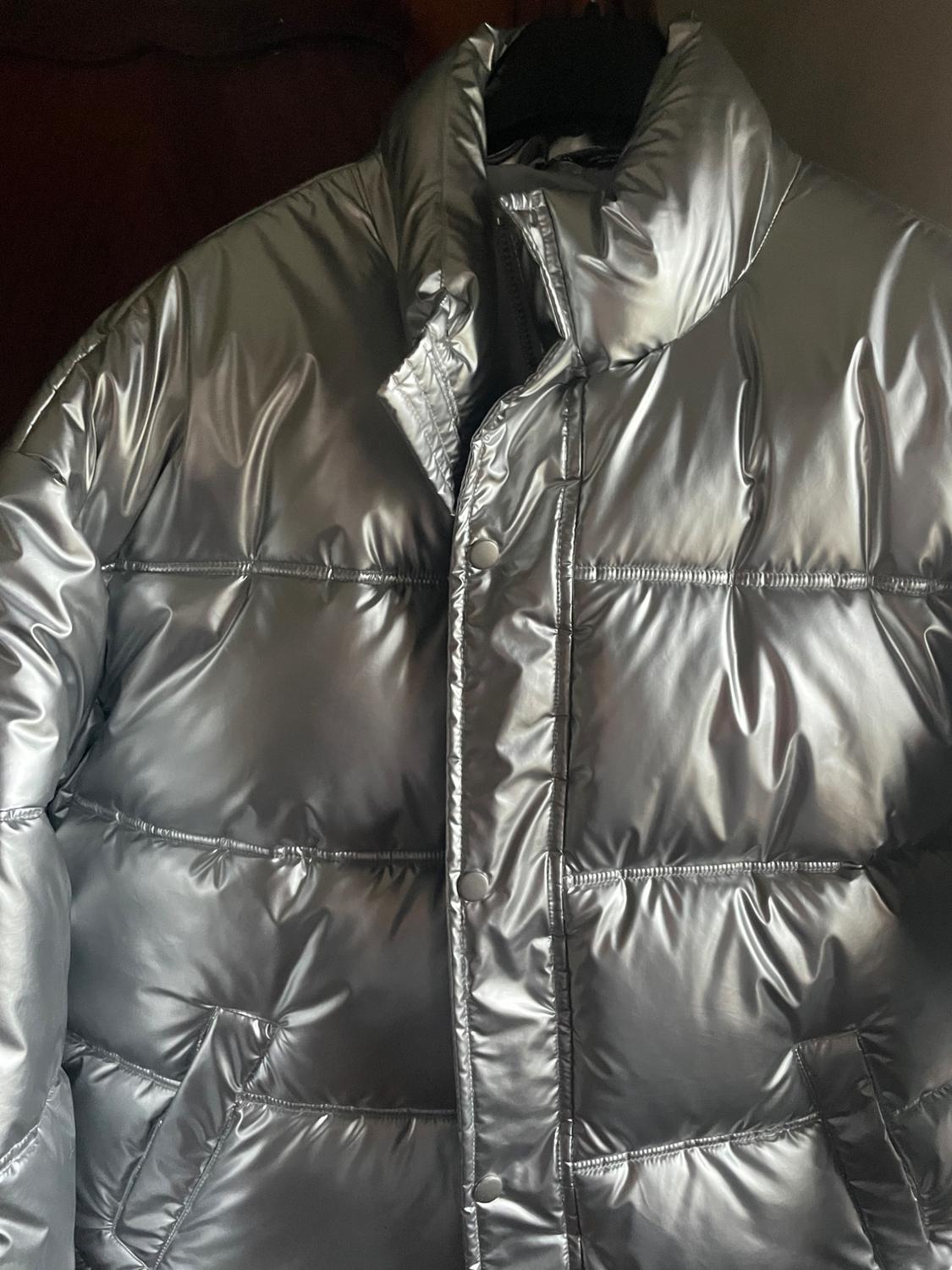 METALLIC PUFFER JACKET - Image 2