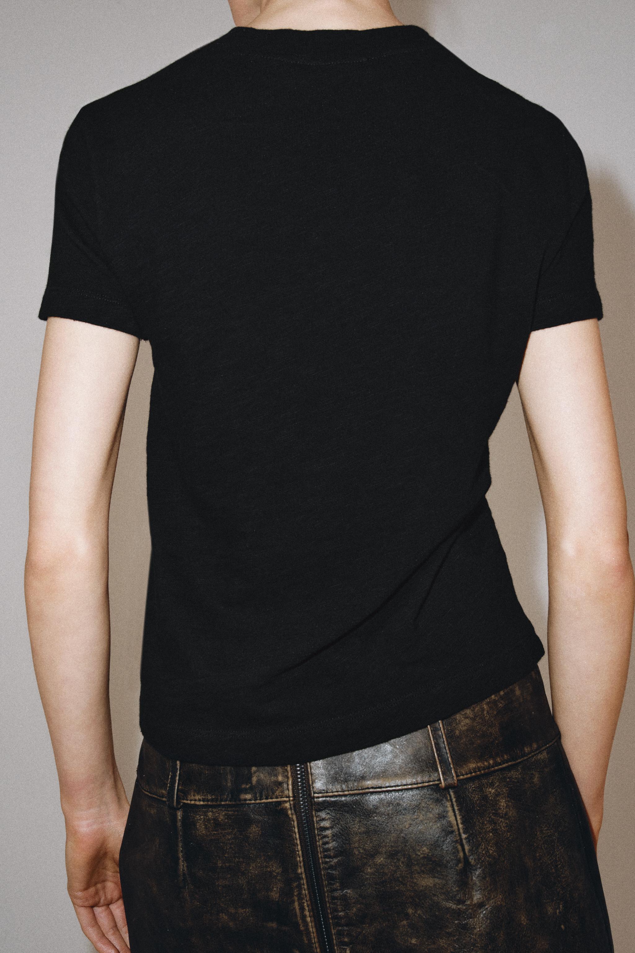 FLAMLI KOTON T-SHIRT - Görsel 5