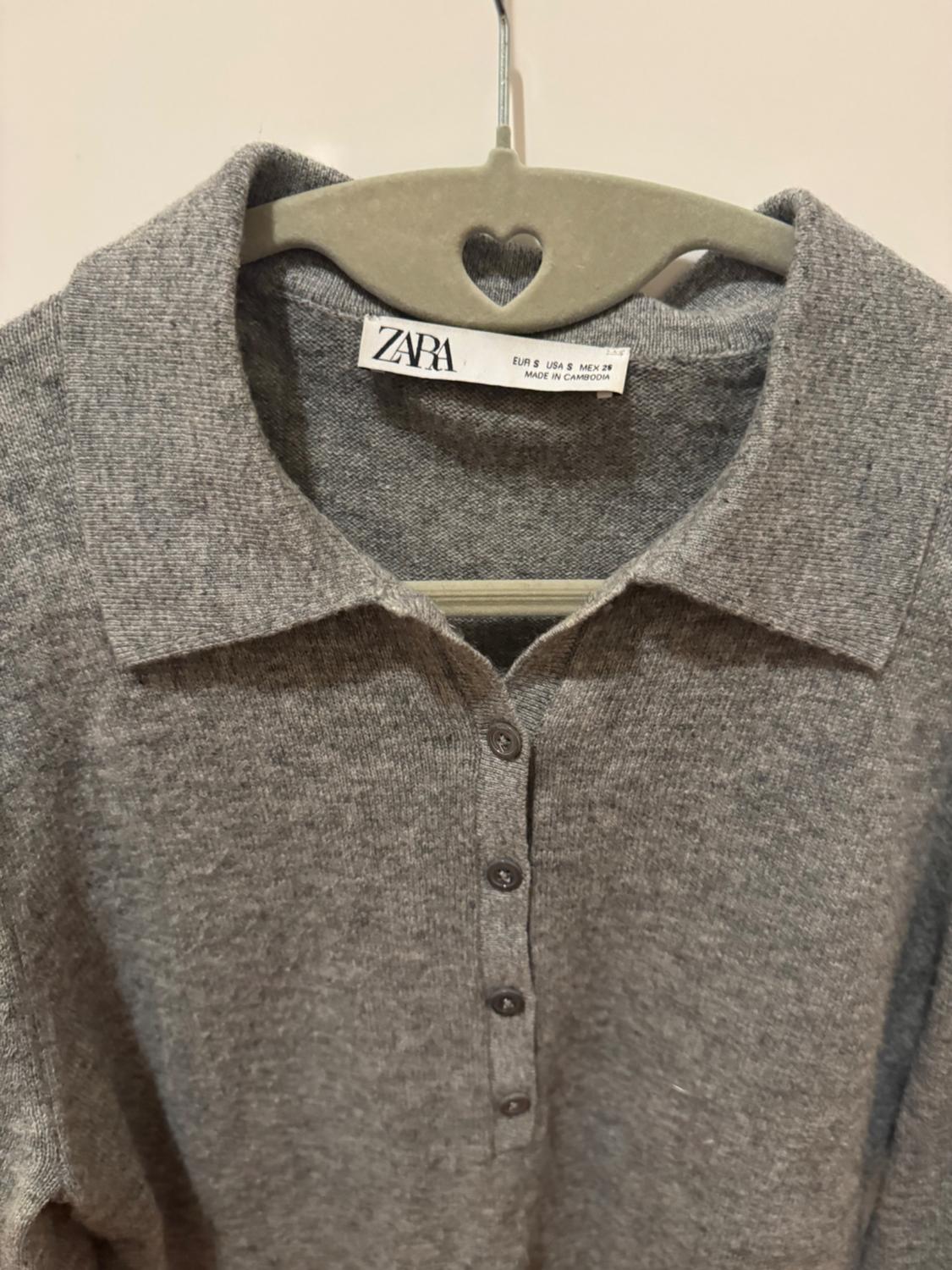 WOOL BLEND KNIT POLO SHIRT - Image 3