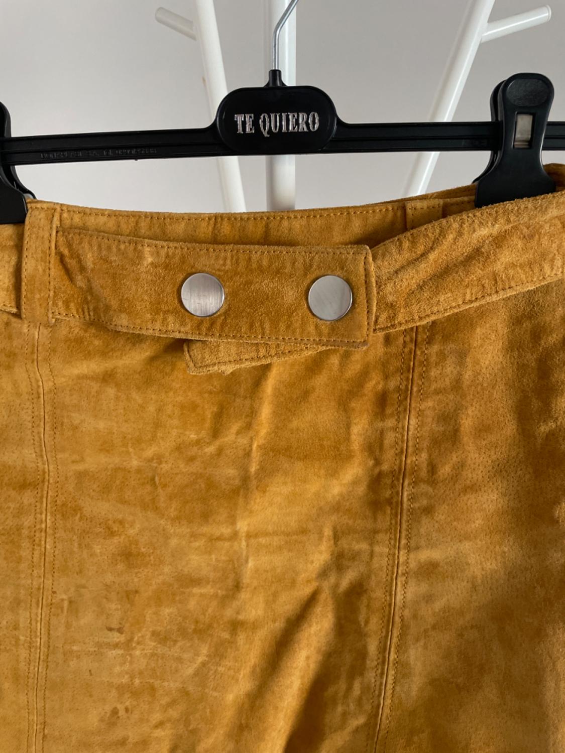 FAUX SUEDE MINI SKIRT - Image 3