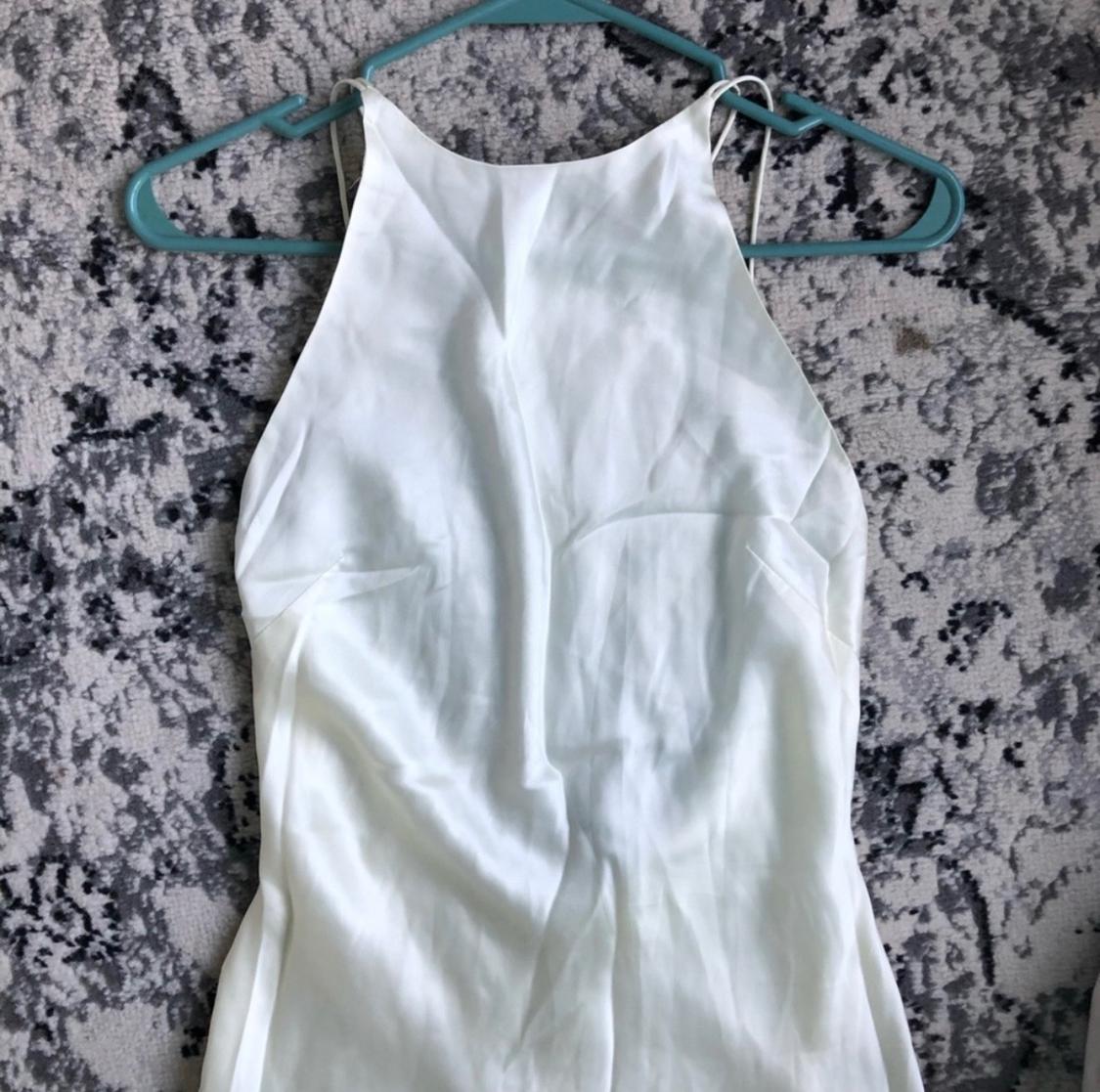 100% SILK HALTER DRESS - Image 5