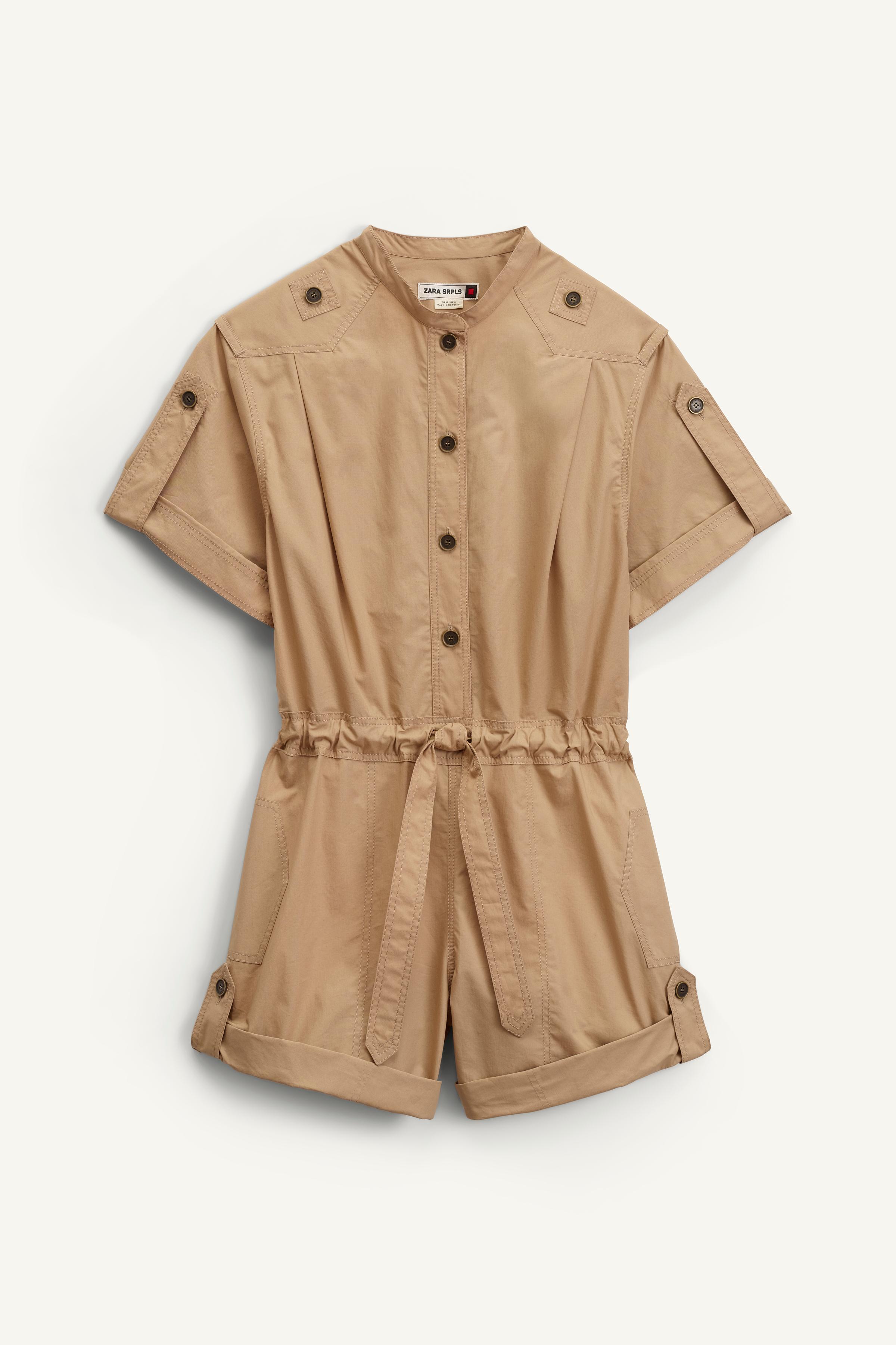 SHRT JMPST 14 - Beige | ZARA United States SHRT JMPST 14 - Beige | ZARA United States