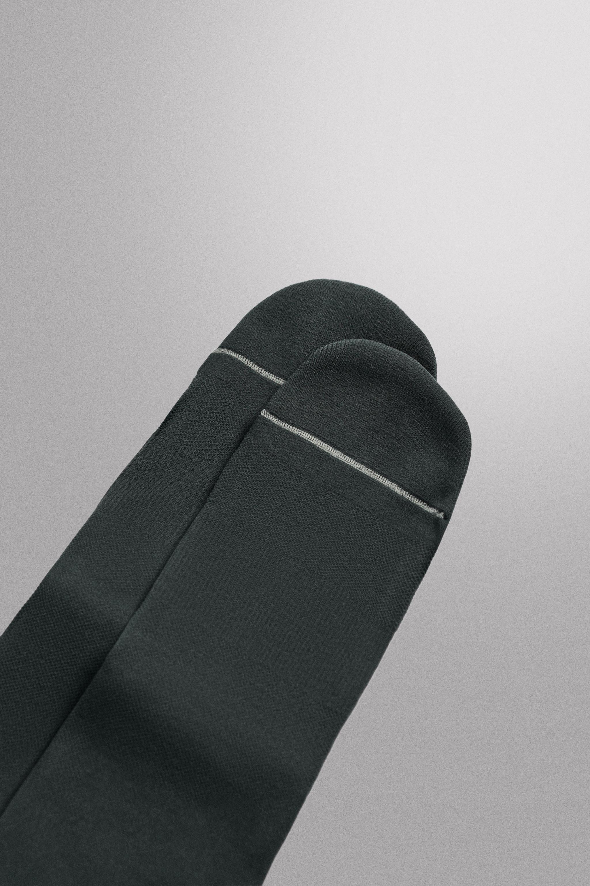 2-PACK OF TECHNICAL TRAINING SOCKS — Anthracite grey