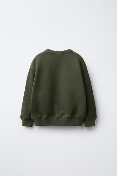 SWEAT UNI BENSIMON ® X ZARA - Kaki de Zara - Image 1
