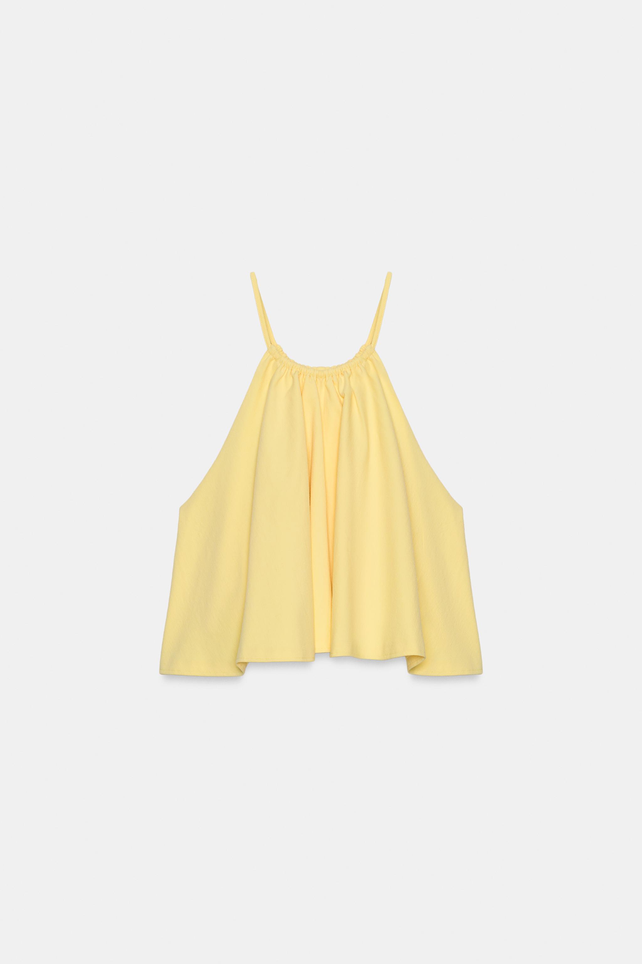 TOP HALTER EFFET VOLUME