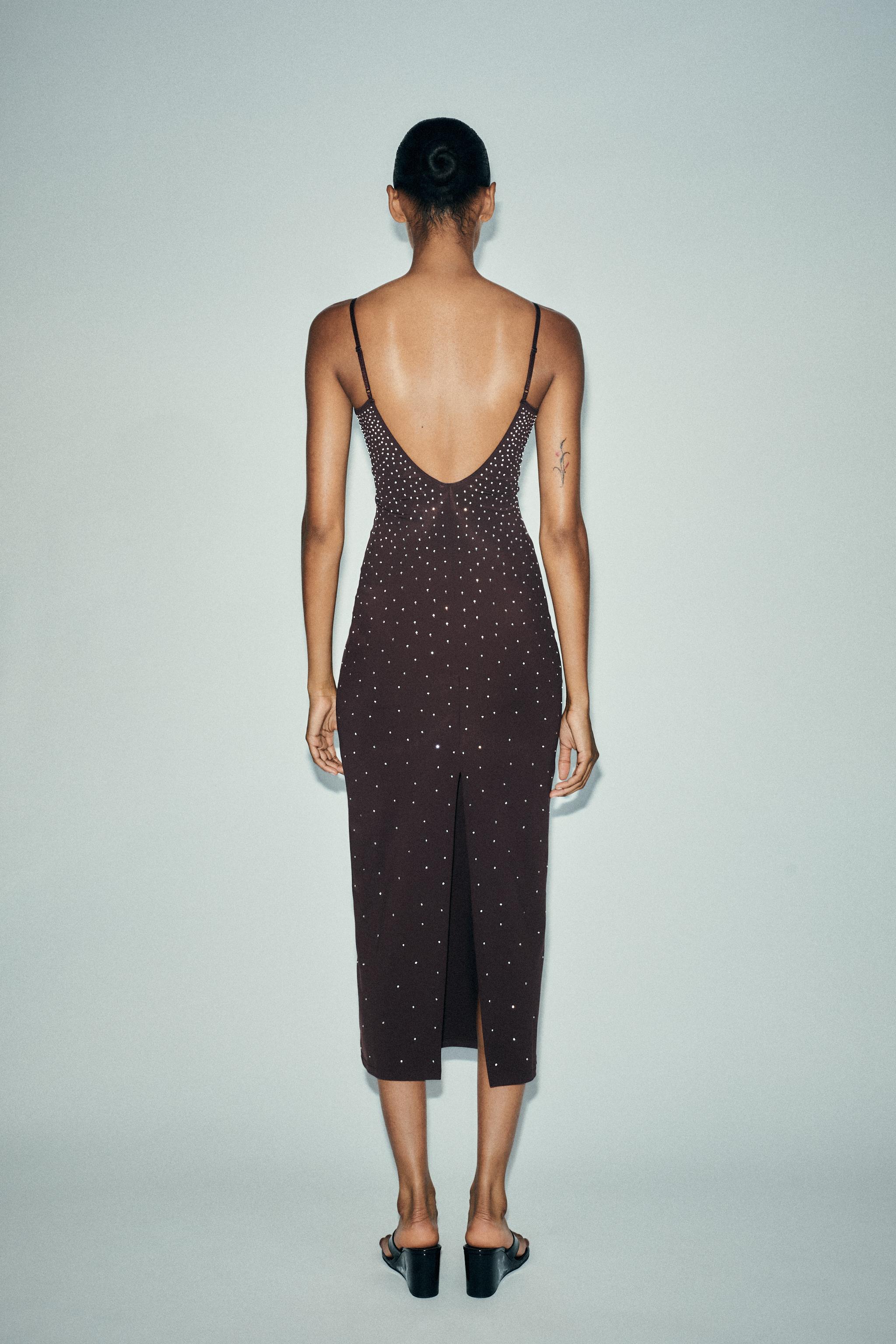 ROBE POLYAMIDE STRASS