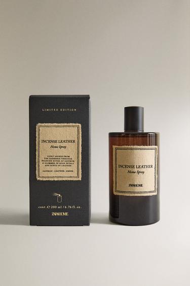 (200 ML) DIFFUSEUR EN SPRAY INCENSE LEATHER - Bronze de Zara