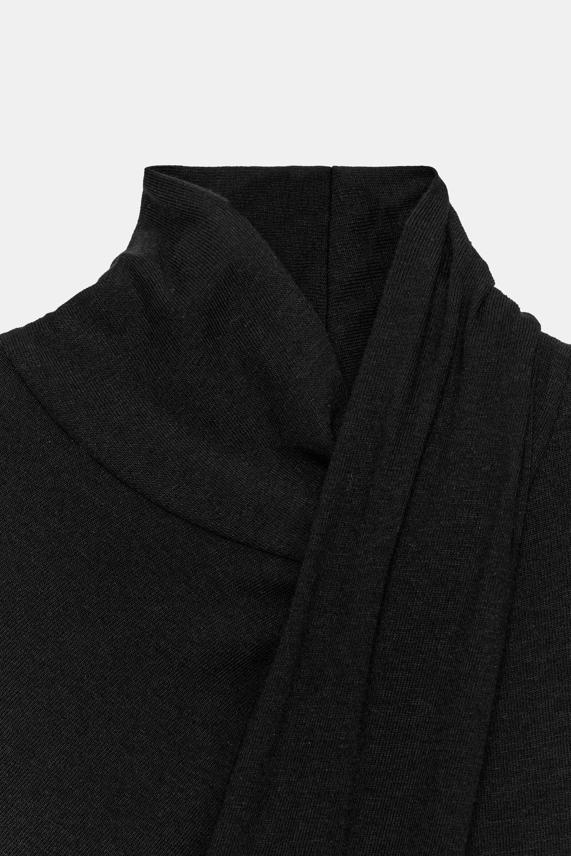 DRAPED HIGH NECK T-SHIRT thumbnail 9