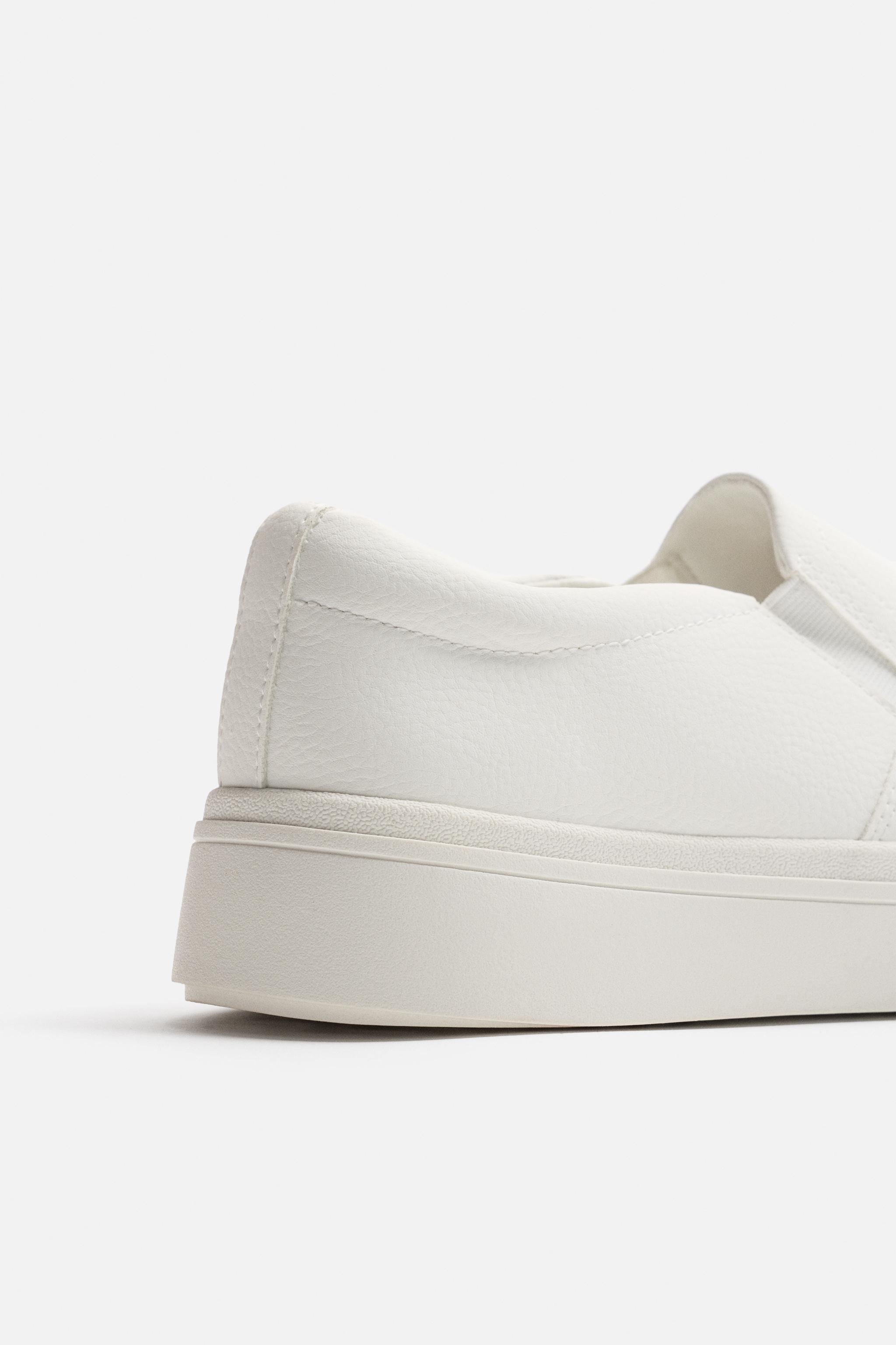 すず　0728 LACELESS SNEAKERS - White | ZARA United States