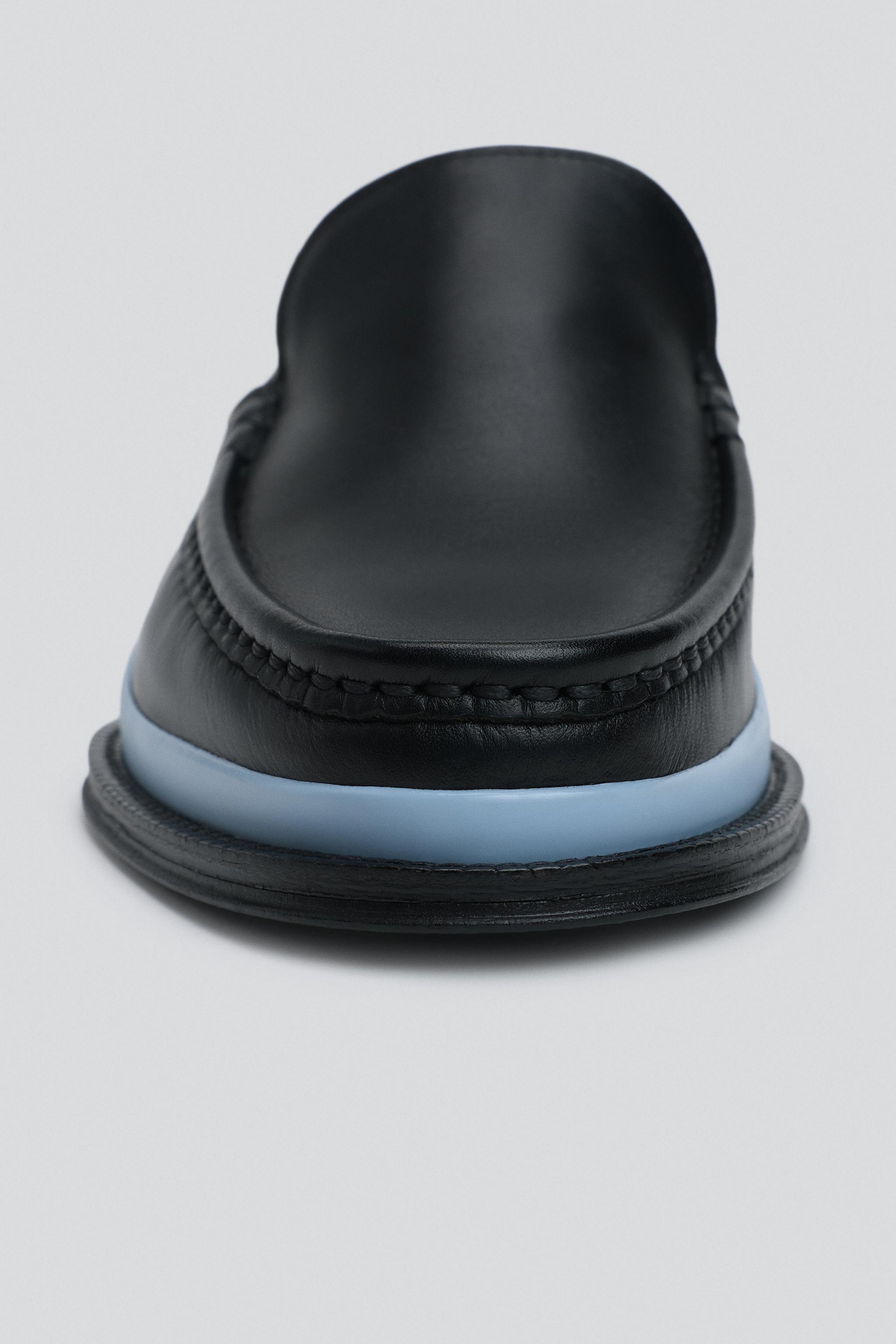 MOCASSINS EN CUIR