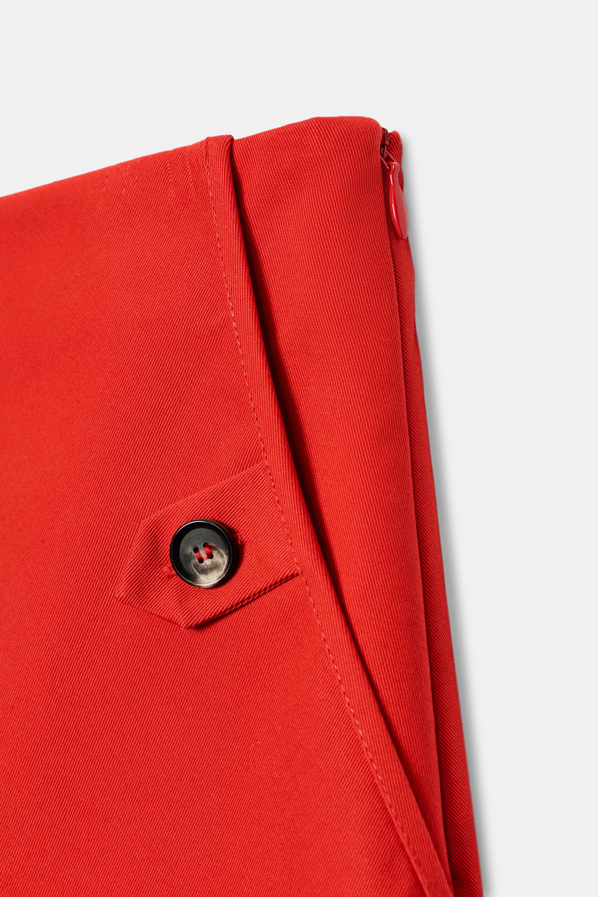 ASYMMETRIC POCKET SKIRT ZW COLLECTION