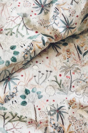 HOUSSE DE COUETTE ENFANT IMPRIMÉ MARIN - Multicolore de Zara - Image 7