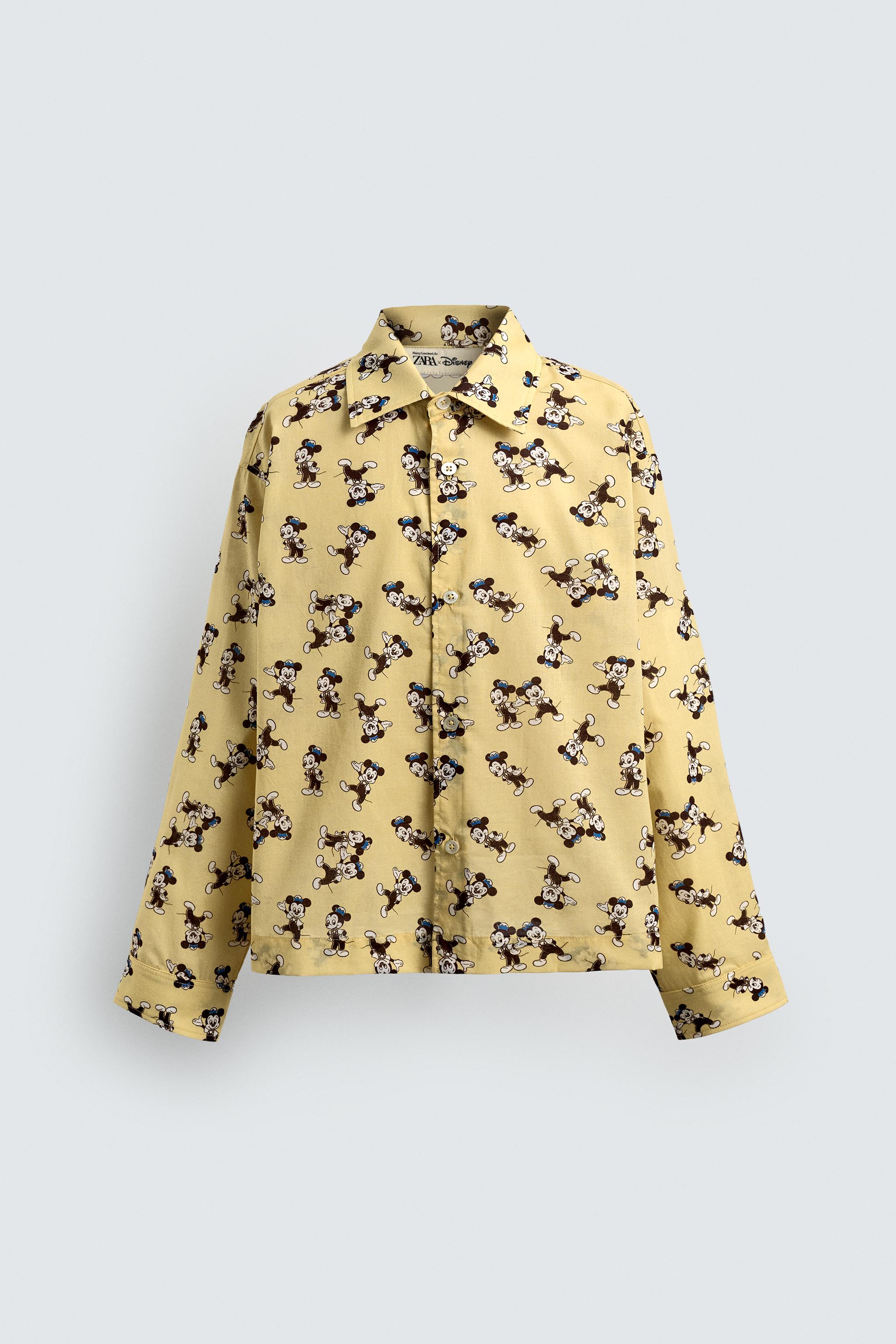 zara Disney ドットシャツ Harry Lambert POLKA DOT SHIRT HARRY LAMBERT FOR ZARA X DISNEY - Black