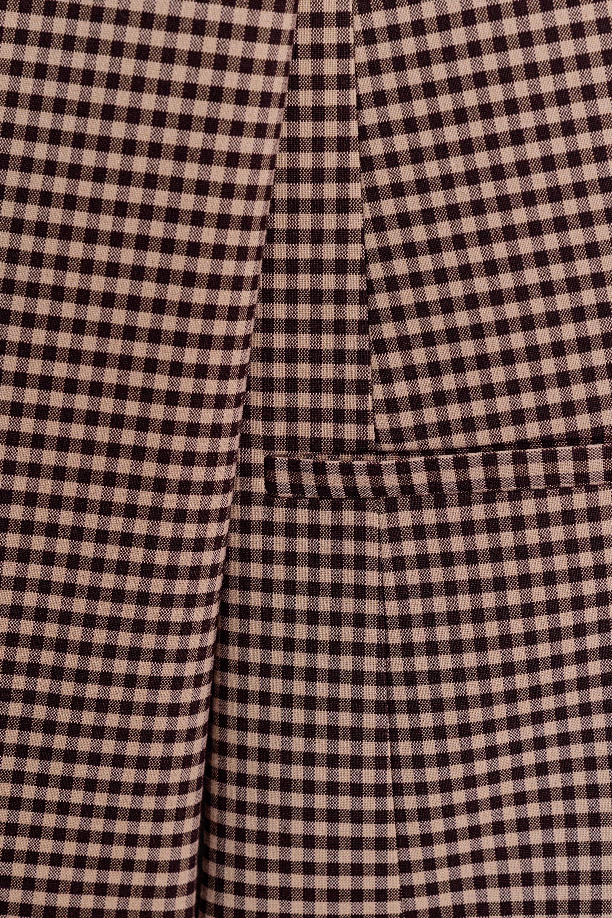 VESTE OVERSIZE À CARREAUX VICHY