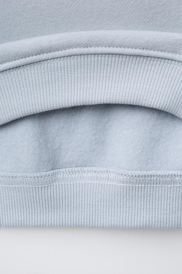 BASIC SWEATSHIRT AND JOGGERS SET - Pastel blue by Zara - Image 3