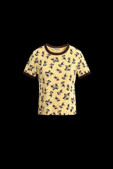 MORTY + FERDY T-SHIRT HARRY LAMBERT FOR ZARA X DISNEY - Yellow by Zara