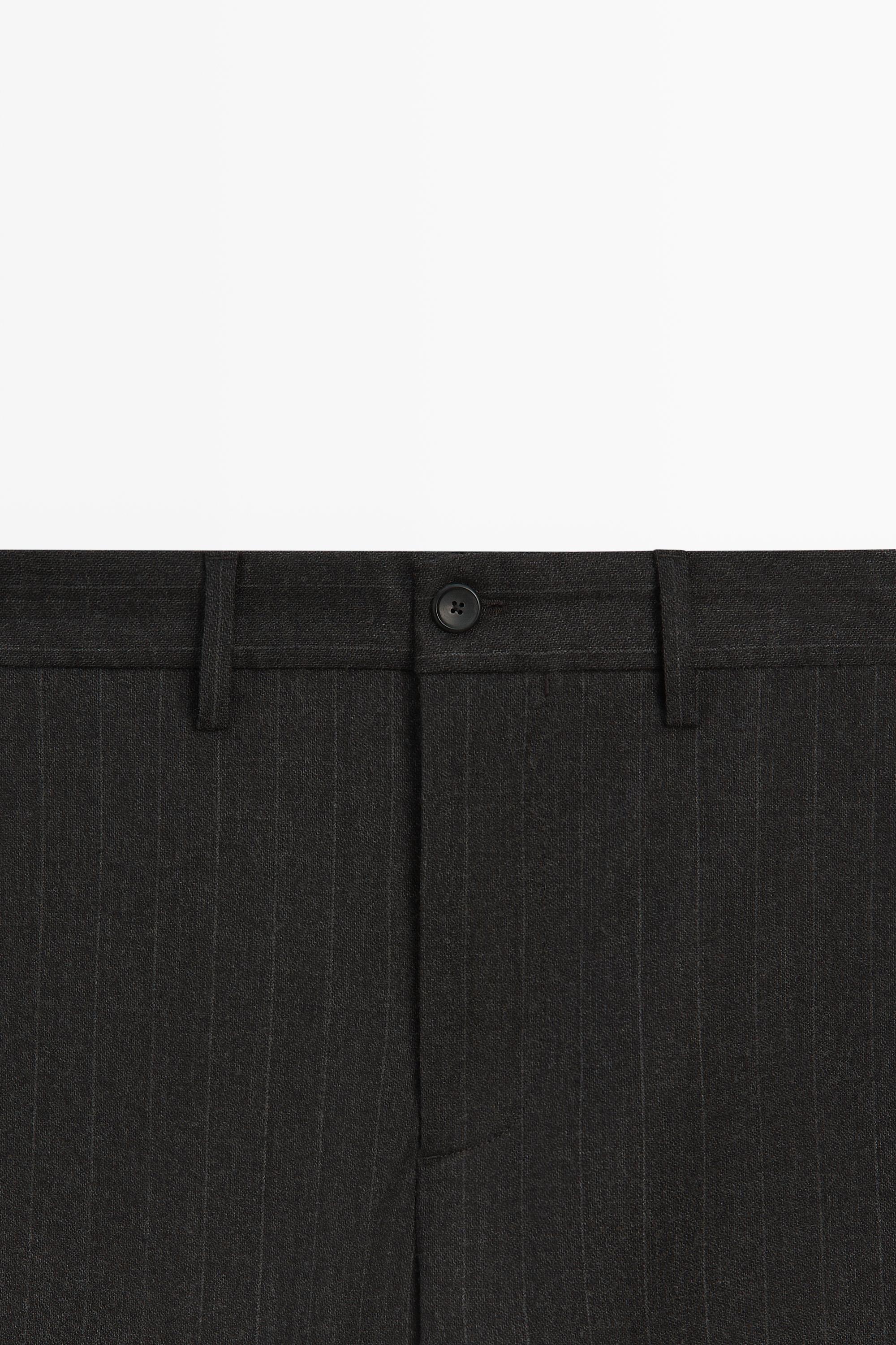 100% wool striped pants