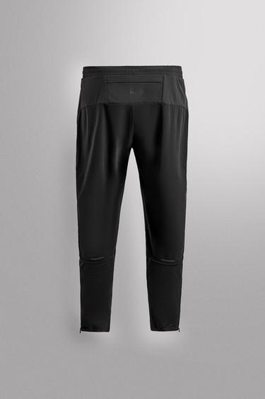 COLOUR BLOCK TECHNICAL TROUSERS - Anthracite grey by Zara