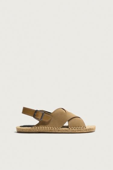 LTHR SNDLS - Beige by Zara