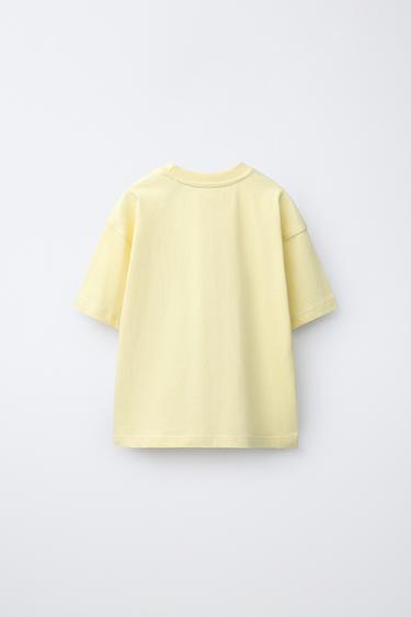SIX SEVEN SKIFIDOL ITALIAN BRAINROT™ PRINT T-SHIRT — Yellow 2