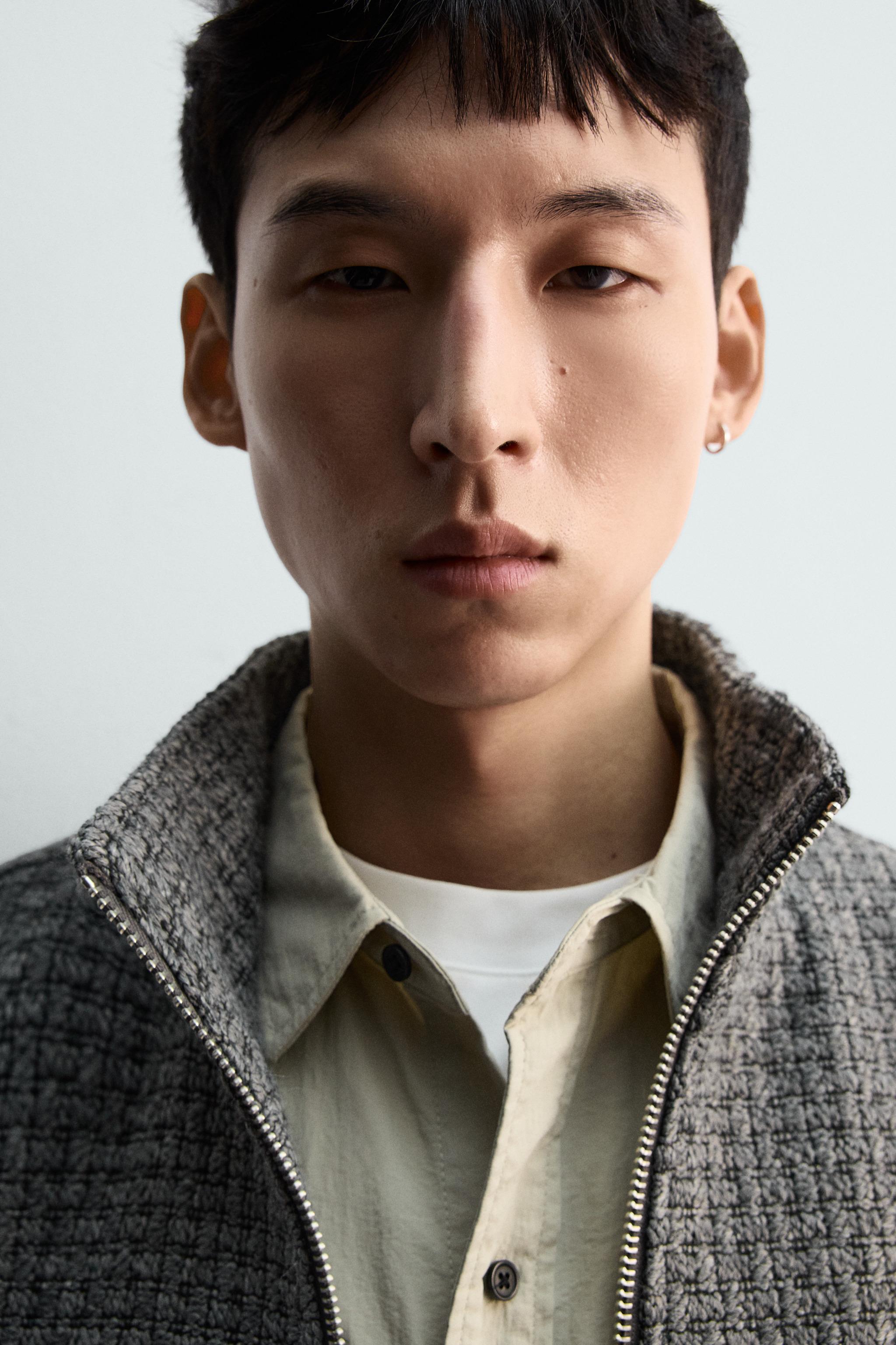 ジャカードイレギュラージャケット - グレーマール | ZARA Japan / 日本