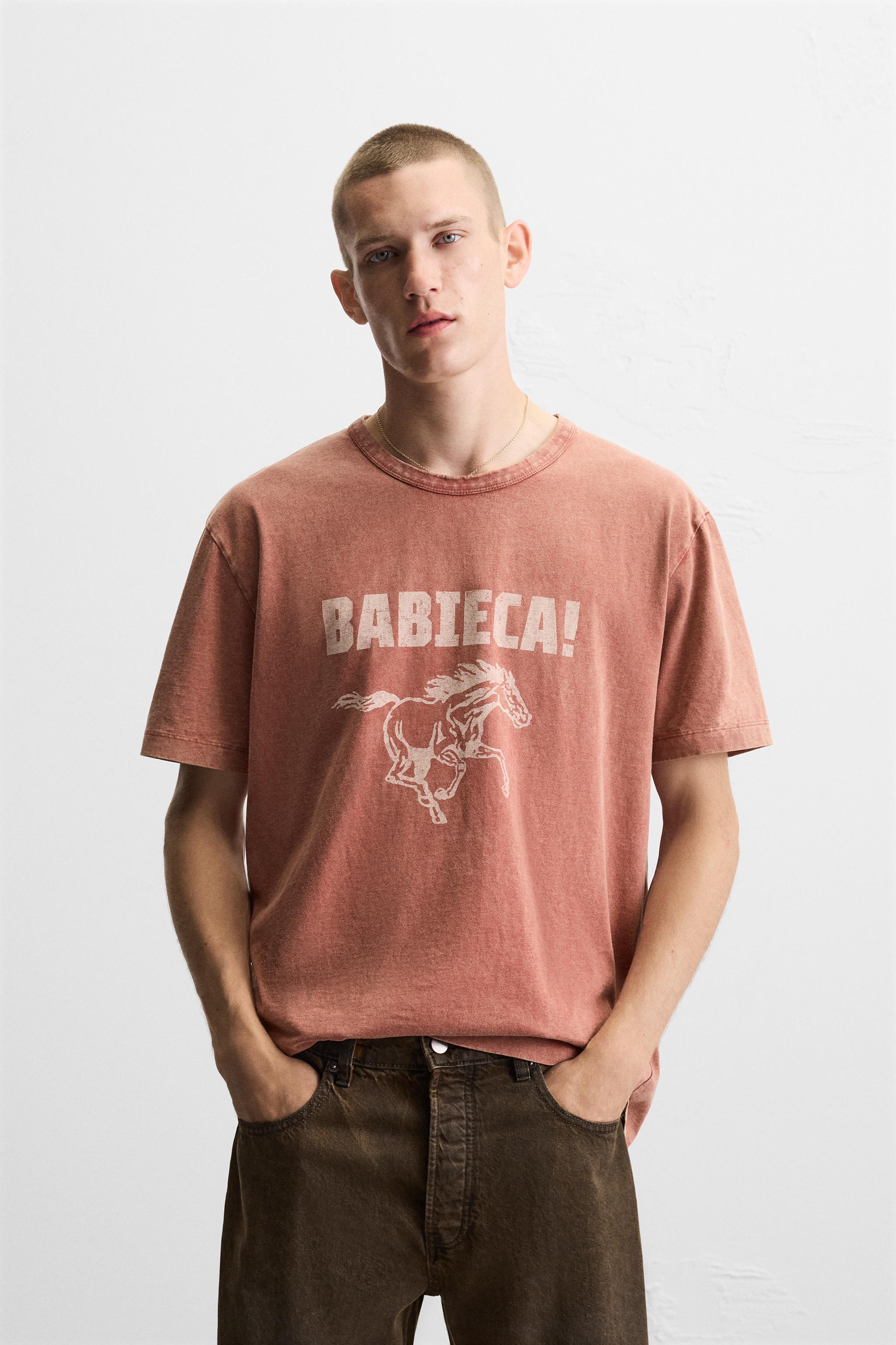 GUITARRICADELAFUENTE GRAPHIC T-SHIRT - Russet | ZARA United