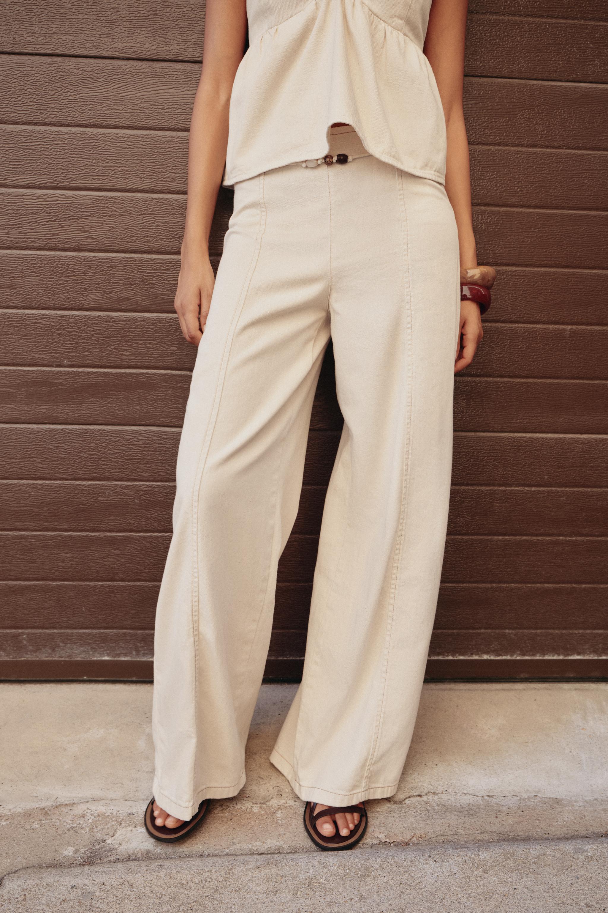 JEAN Z1975 WIDE LEG TAILLE HAUTE FANTAISIE