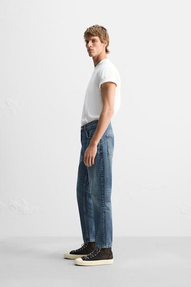 JEAN 7/8 COUPE ÉTROITE - Bleu de Zara - Image 3