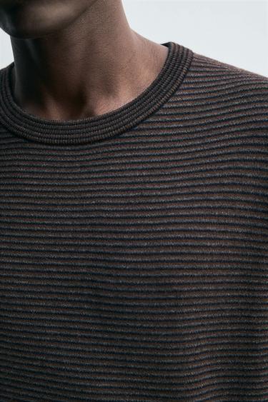 STRIPED JACQUARD SWEATER - Stripes by Zara - Image 5