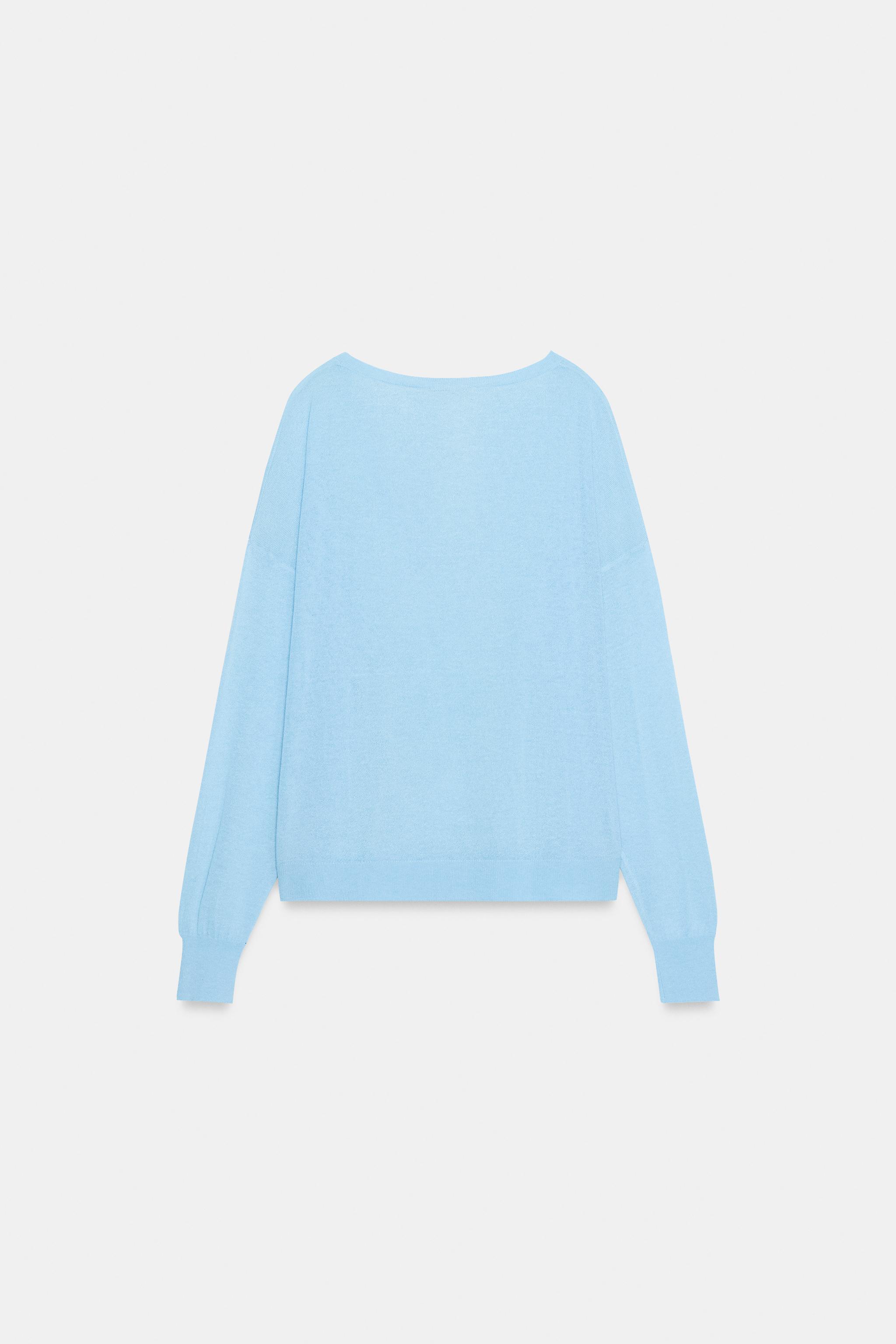 FINE KNIT V-NECK JUMPER