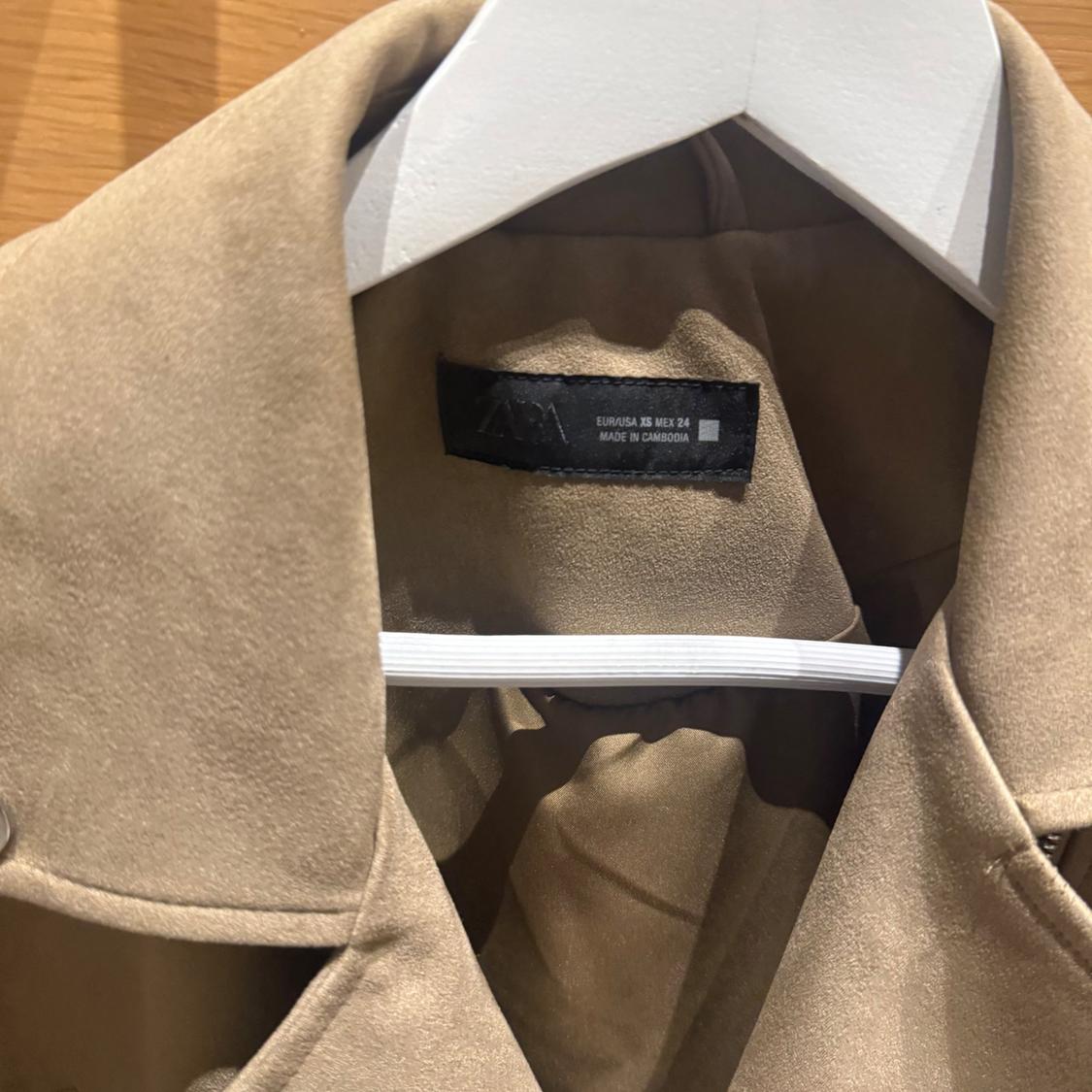FAUX SUEDE BIKER JACKET - Image 3