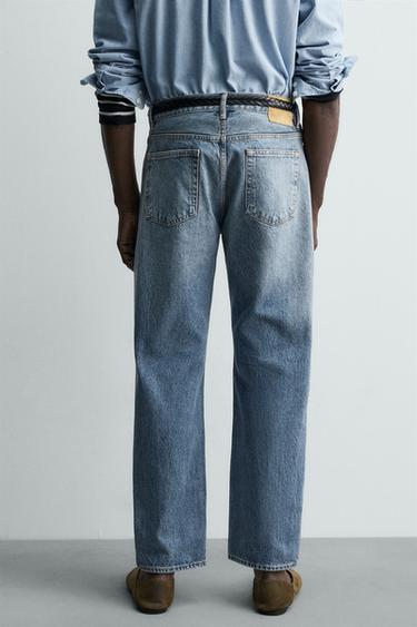 AARON LEVINE X ZARA STRAIGHT-LEG JEANS - Mid-blue by Zara - Image 2