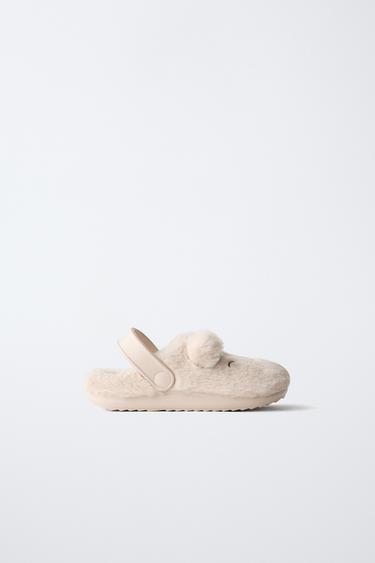 DOG CLOGS - Ecru White by Zara
