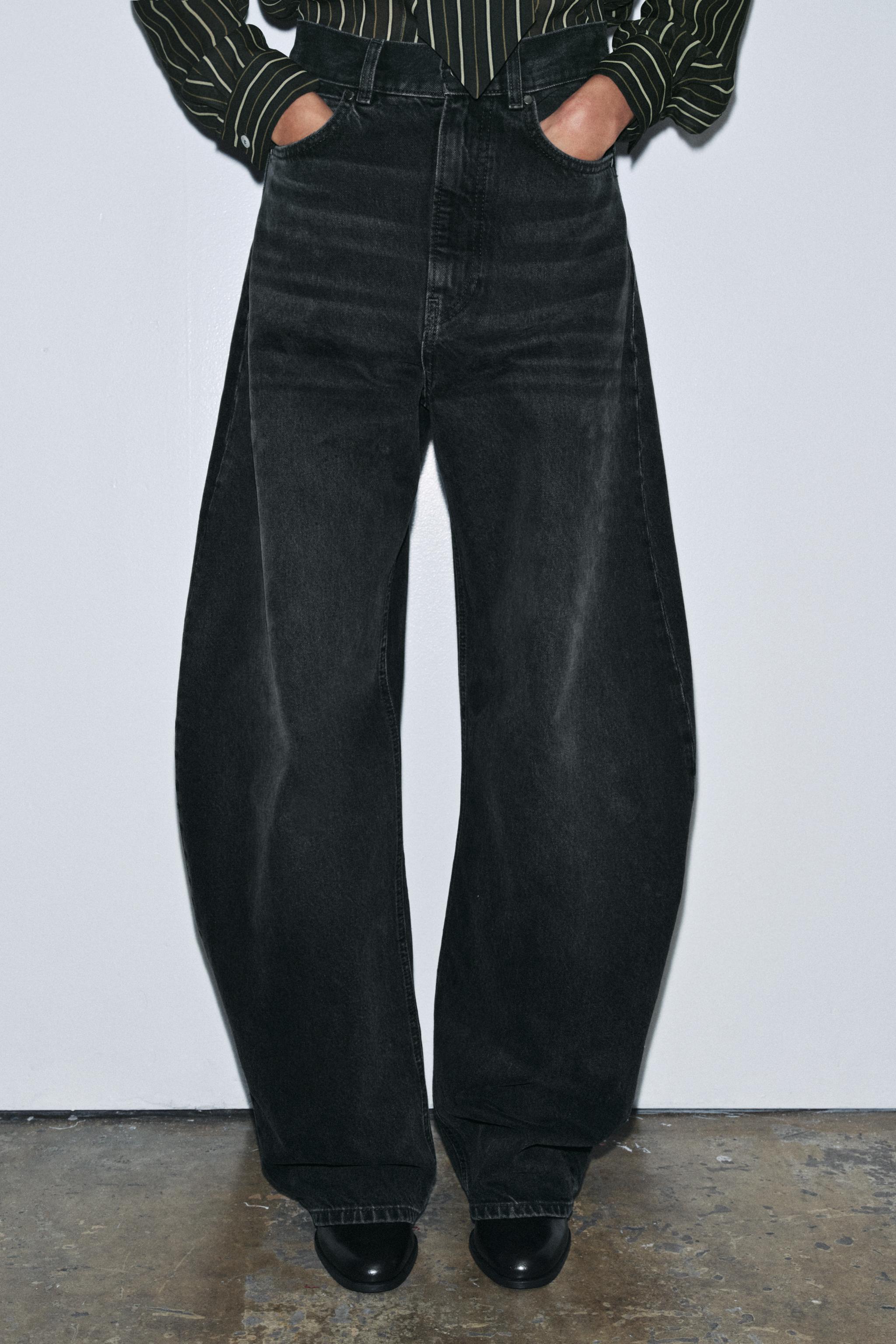 ZW COLLECTION BARREL HIGH WAIST JEANS