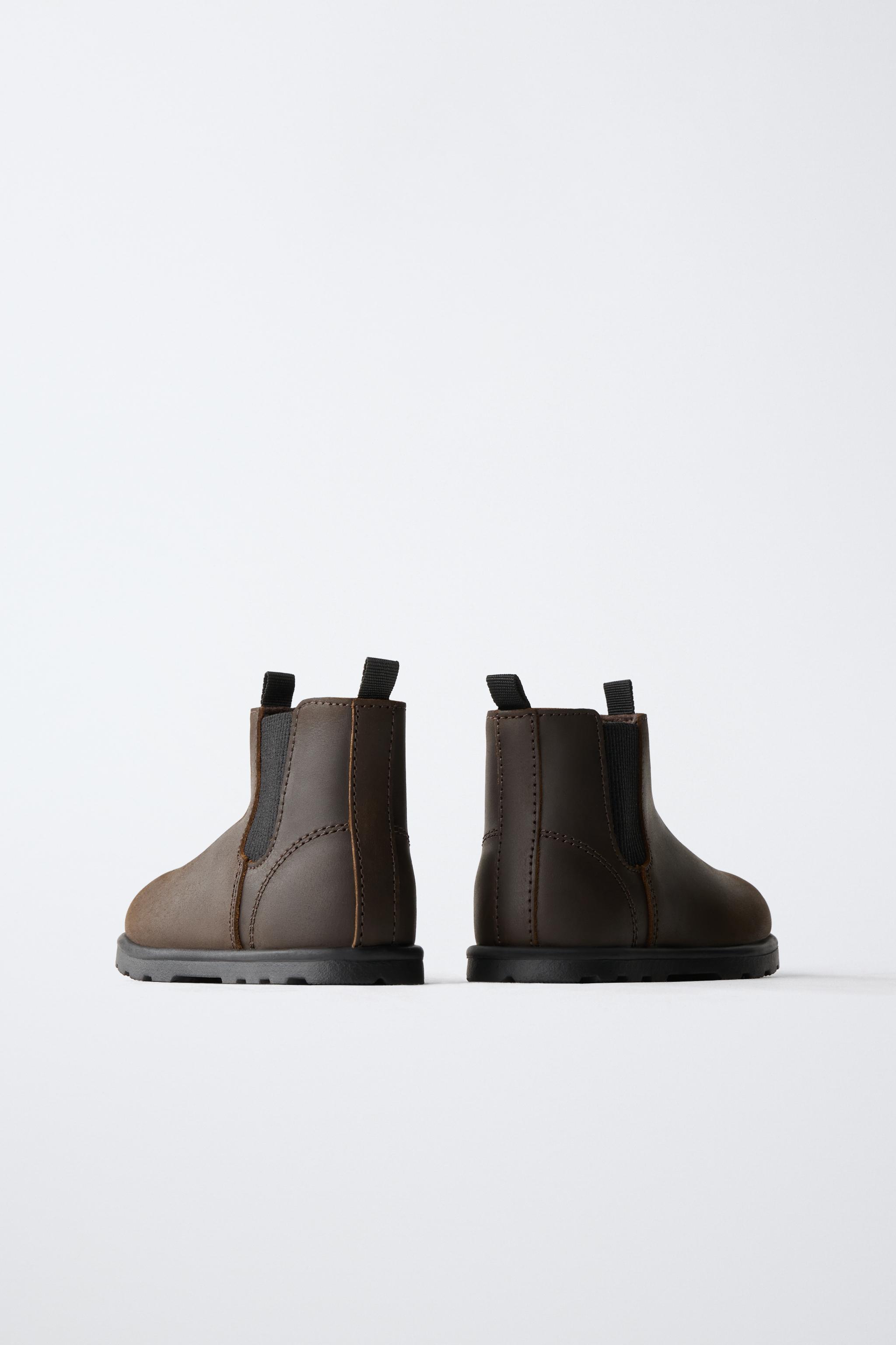 BOTTINES CHELSEA BAREFOOT EN CUIR