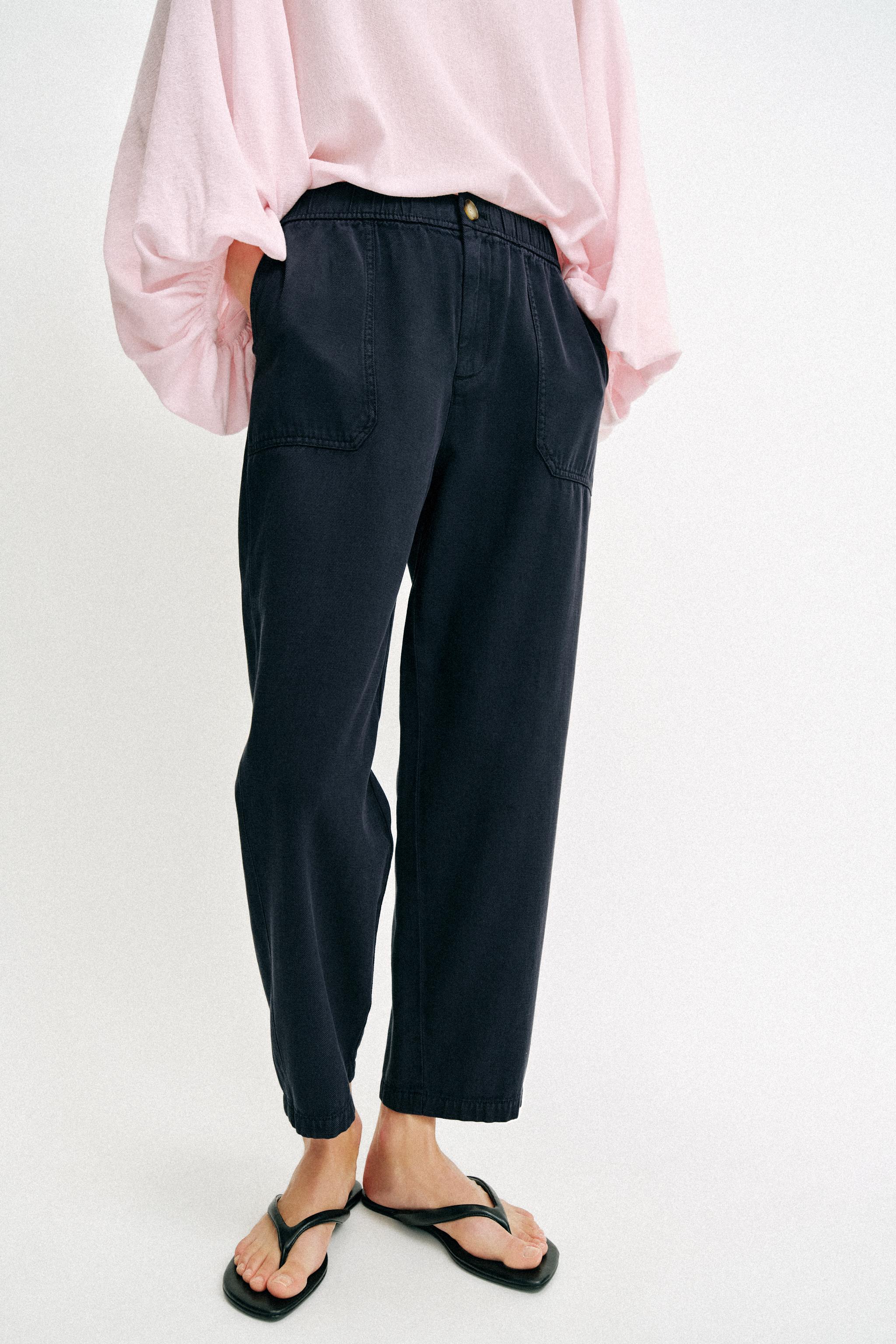 ELASTIC WAIST PANTS