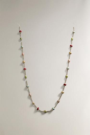 크리스마스 볼 가랜드 - Zara 라이트 블루