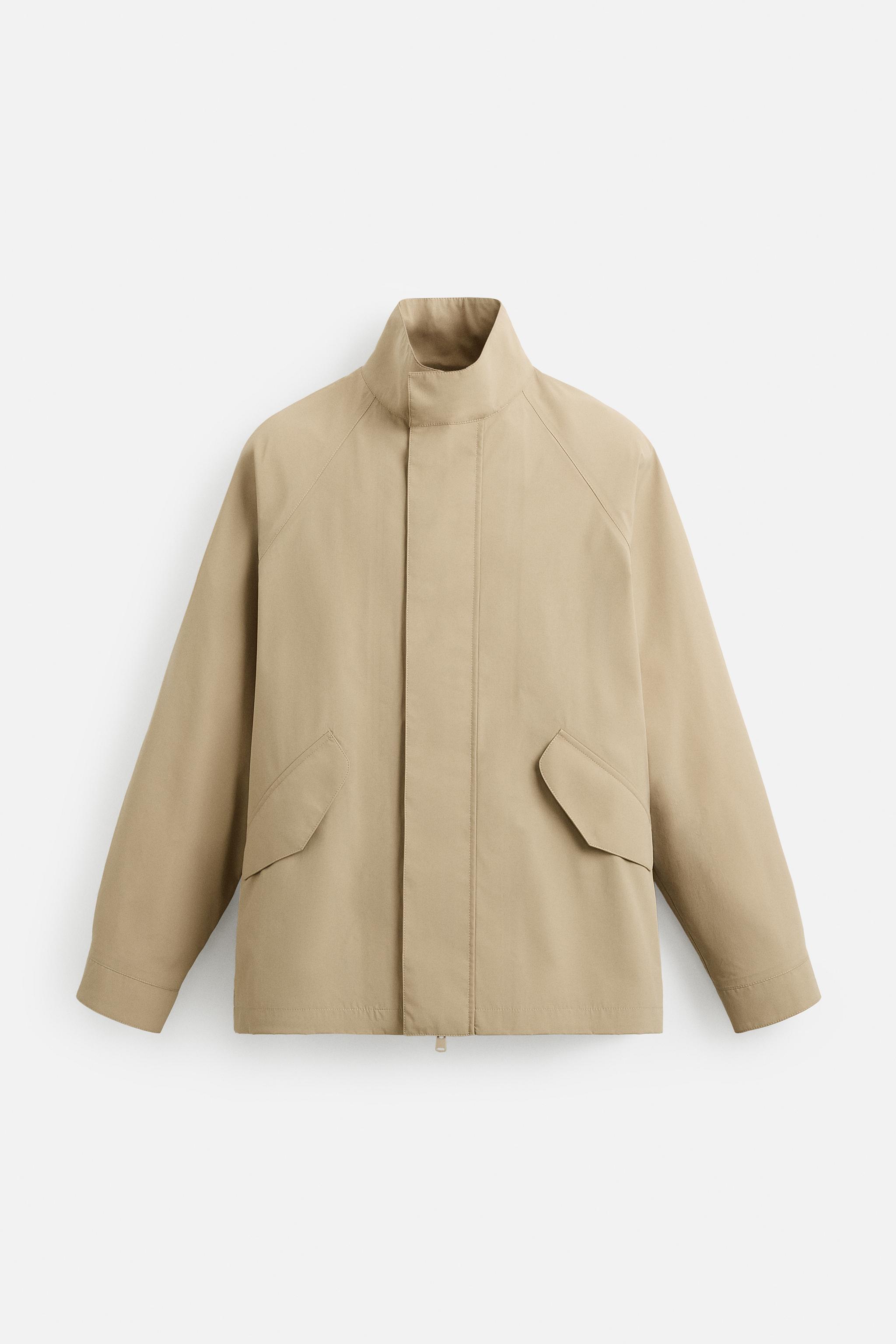新品】ZARA ウォーターレペレントテクニカルパーカ 防寒 コート