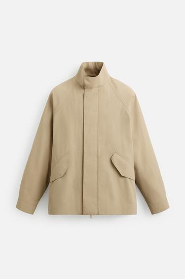 PARKA LÉGÈRE DÉPERLANTE - Sable de Zara - Image 7