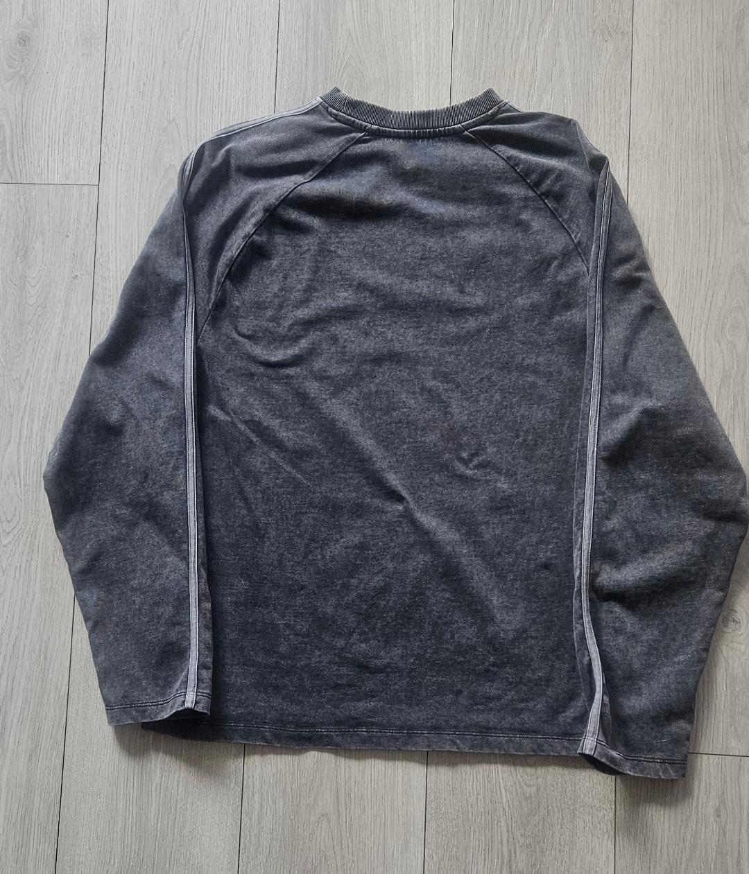 WASHED EFFECT T-SHIRT WITH SLOGAN - Image 2