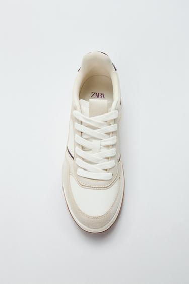 COMBINED TRAINERS - Ecru White by Zara