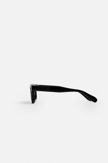 LUNETTES DE SOLEIL RECTANGULAIRES - Noir de Zara - Image 4