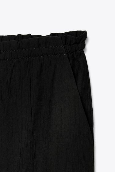 PANTALON STRUCTURÉ - Noir de Zara - Image 8