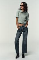 BRUSHED KNIT POLKA DOT TOP HARRY LAMBERT FOR ZARA X DISNEY