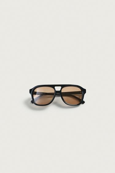 RECTANGULAR SUNGLASSES - Black by Zara